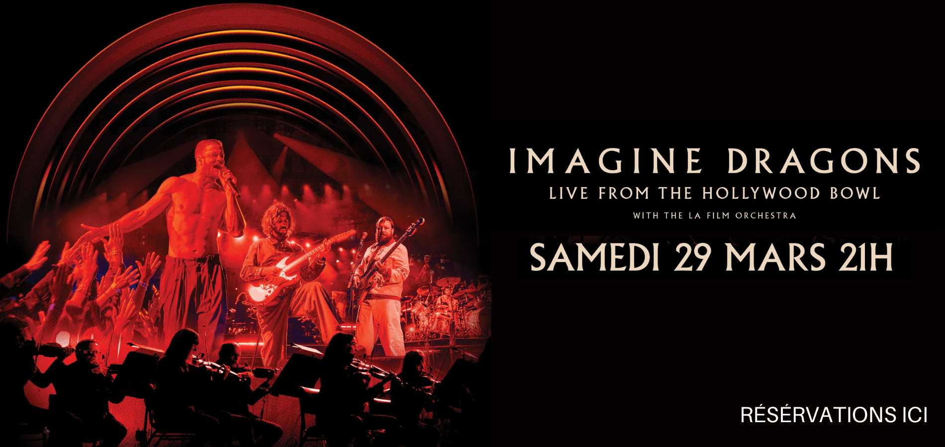 actualité Cine concert Imagine Dragons