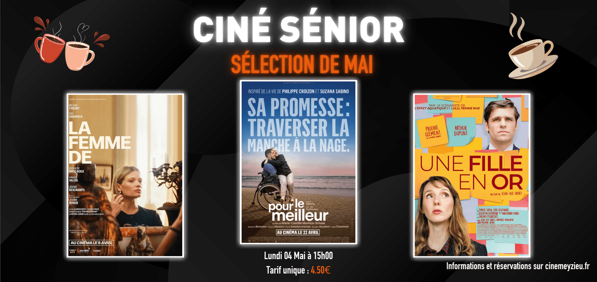 actualité Ciné sénior Mai