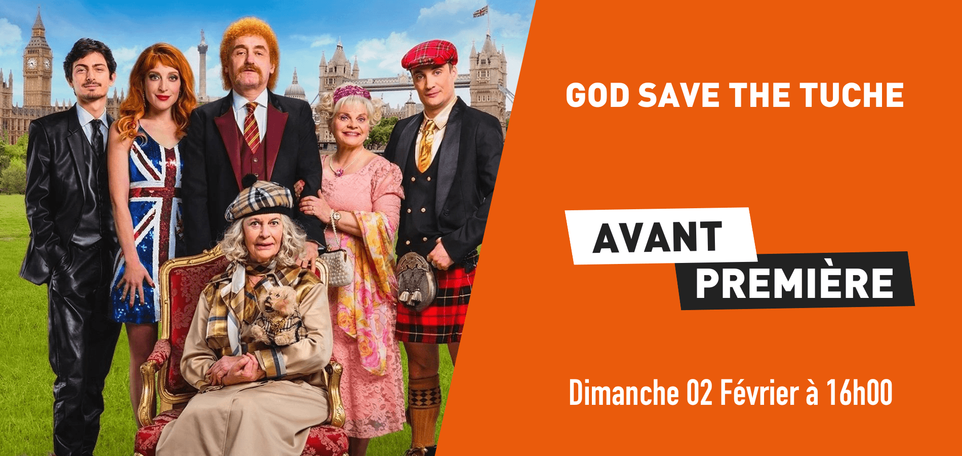 actualité Avant première God save the tuche