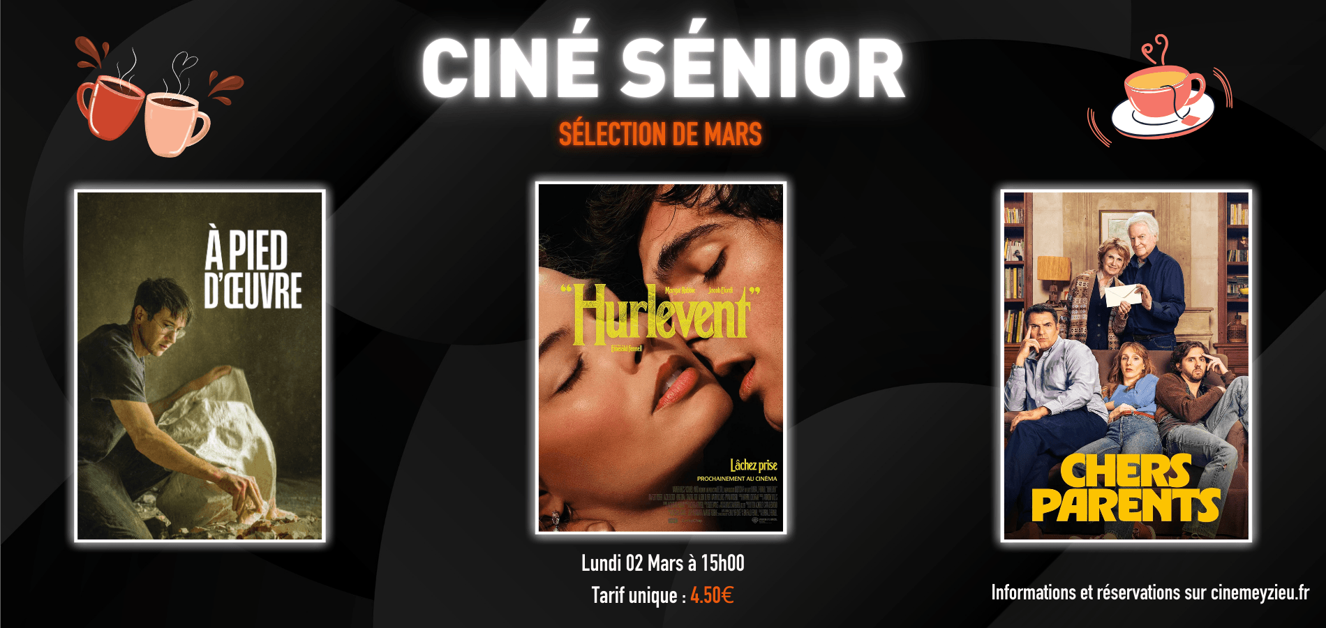 actualité Ciné sénior Mars