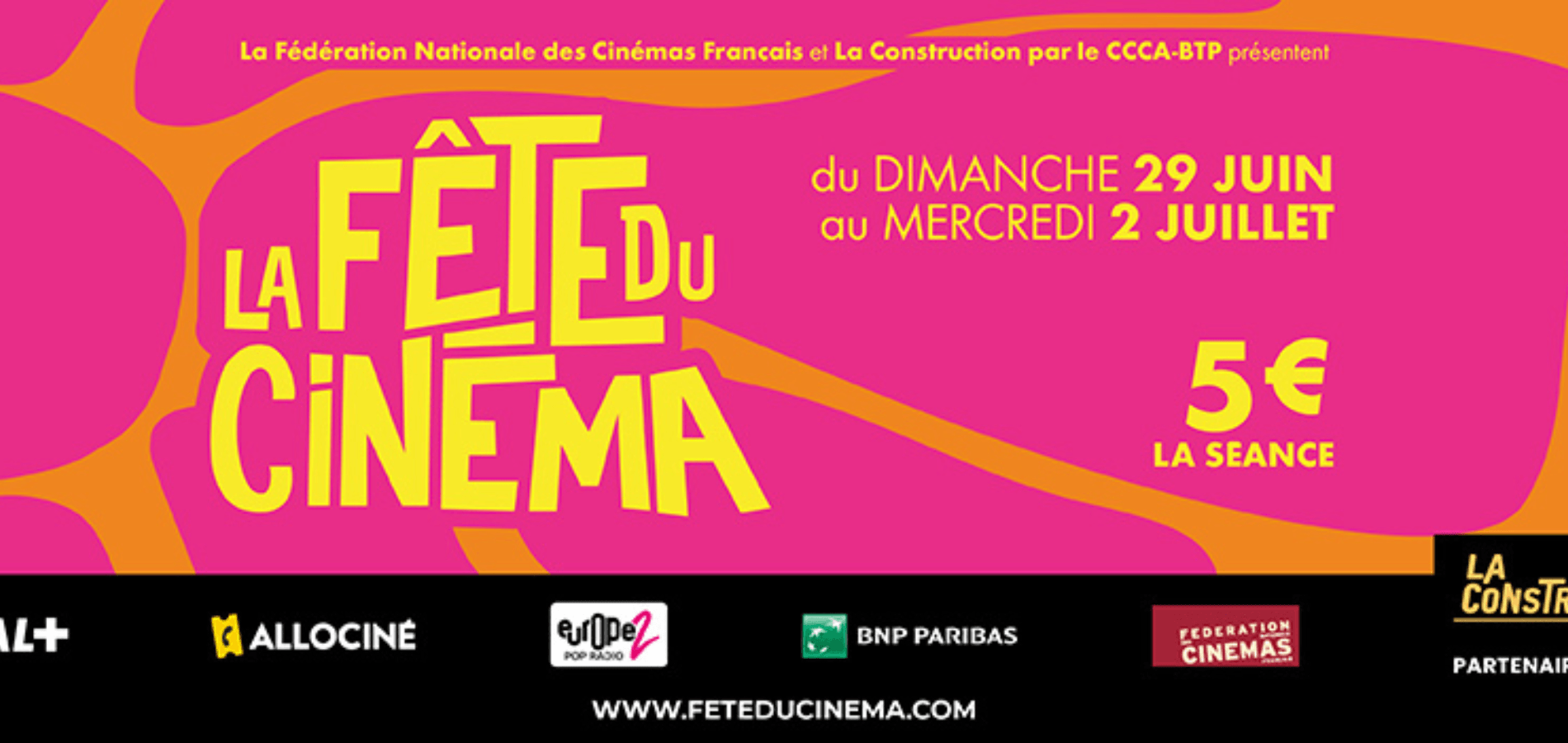 actualité Fête du cinéma