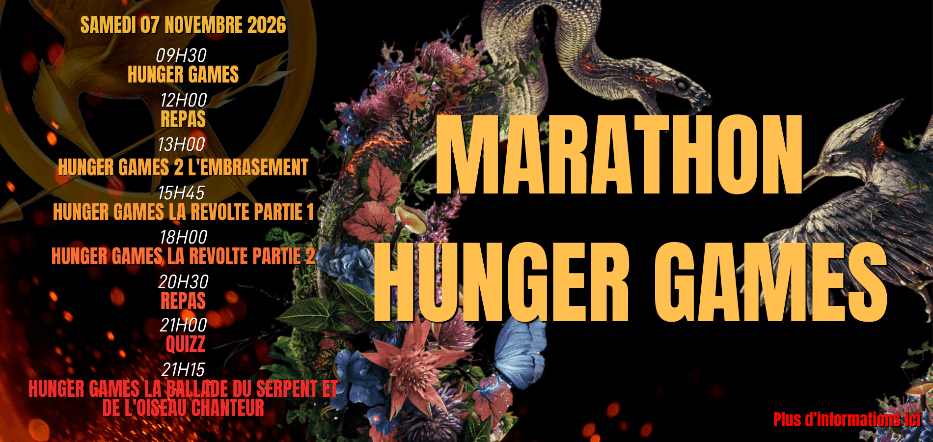 actualité Marathon Hunger Games