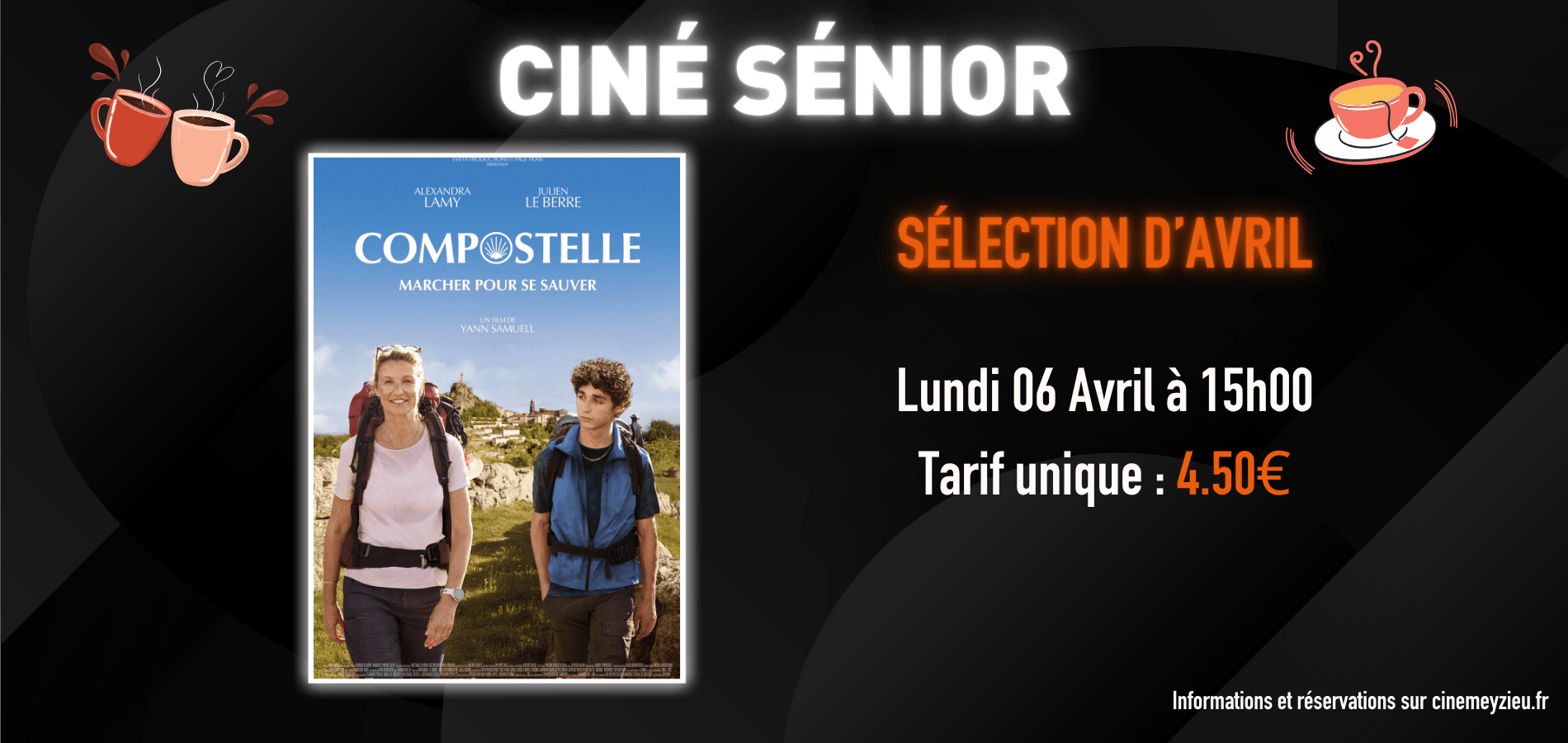 actualité Ciné senior Avril