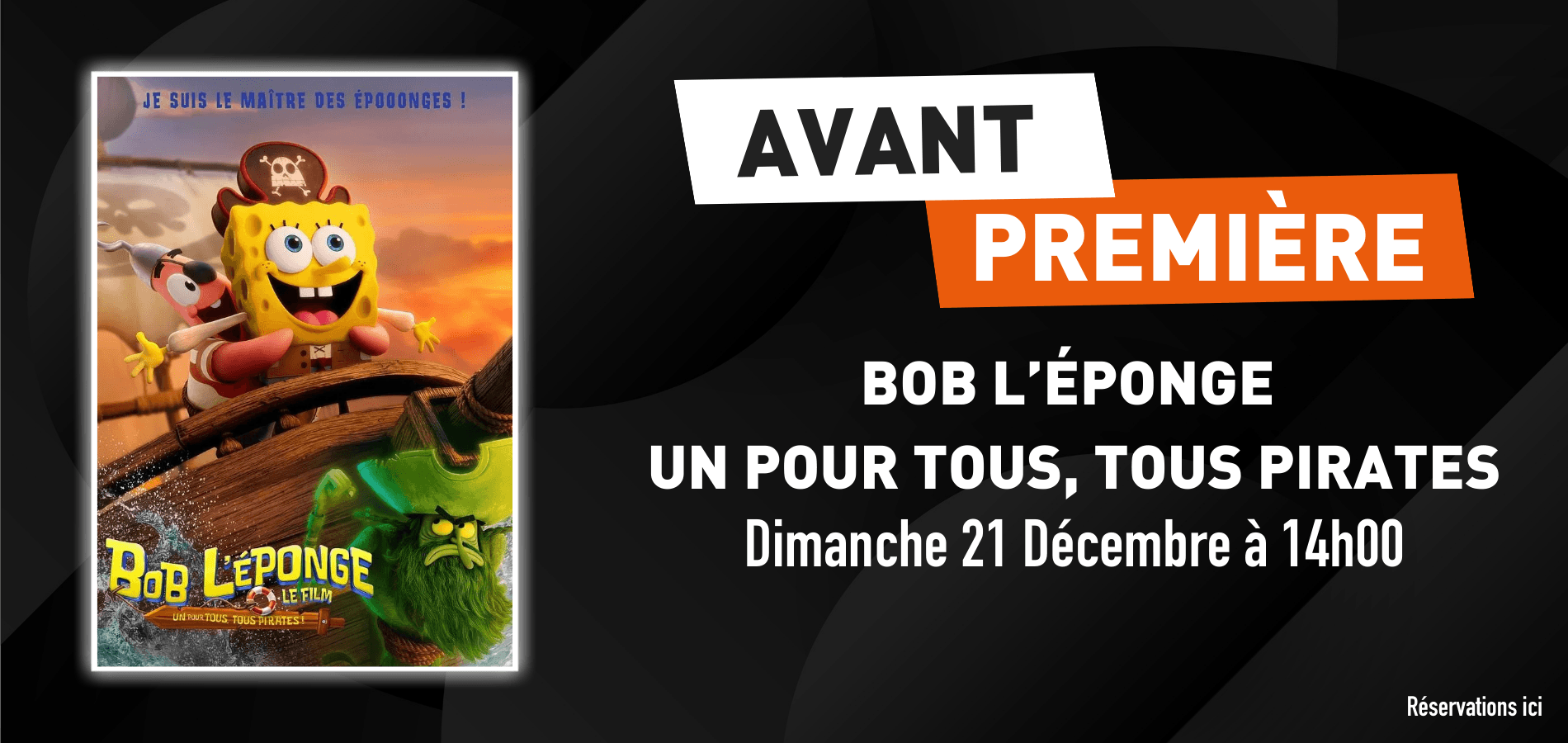 actualité Avant-première Bob l'éponge
