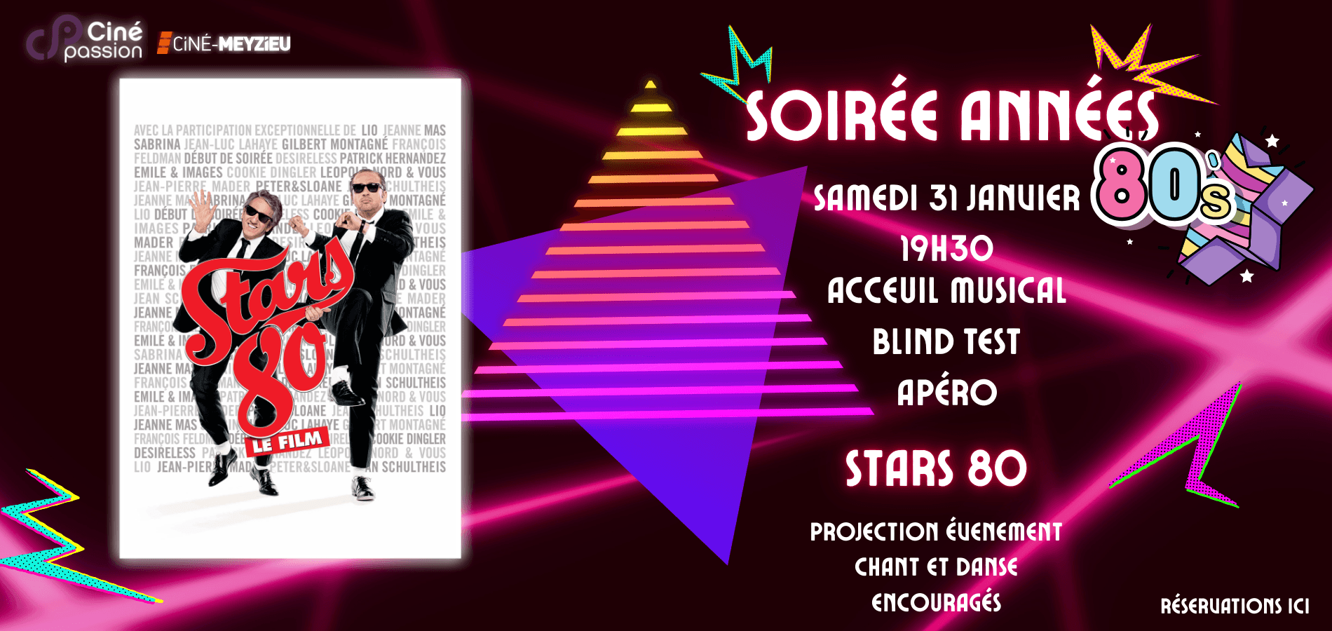 actualité Soirée Années 80